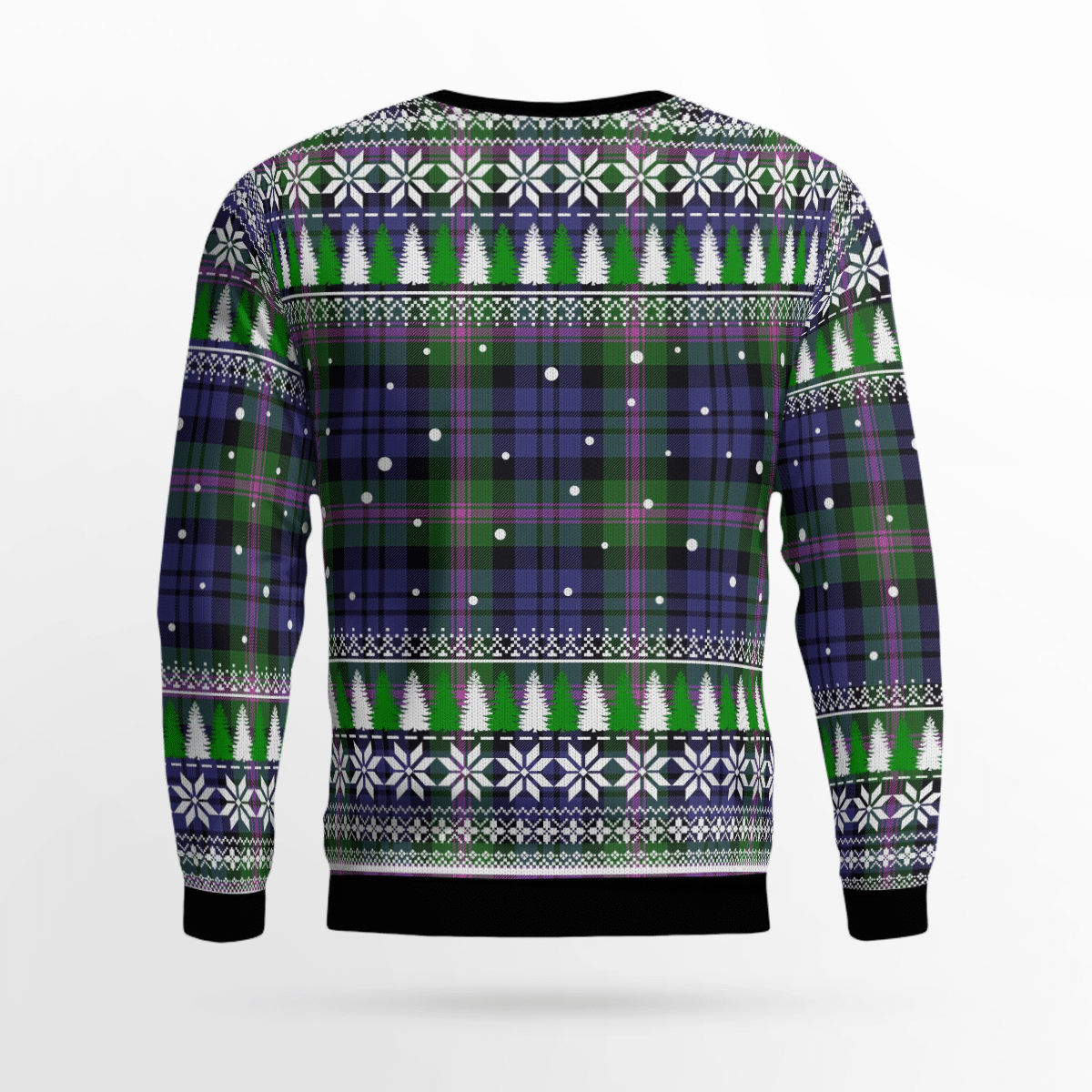 Clan Baird Modern Crest Tartan Christmas Ugly Sweater RD78 Baird Modern Crest Tartan Tartan Ugly Sweater   
