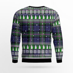 Clan Baird Modern Crest Tartan Christmas Ugly Sweater RD78 Baird Modern Crest Tartan Tartan Ugly Sweater   