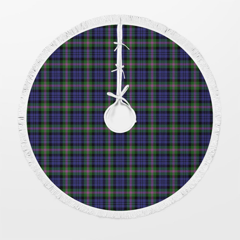 Clan Baird Modern Tartan Christmas Tree Skirt JB86 Baird Modern Tartan Tartan Christmas   