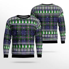 Clan Baird Modern Tartan Christmas Ugly Sweater YK58 Baird Modern Tartan Tartan Ugly Sweater   