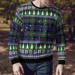 Clan Baird Modern Tartan Christmas Ugly Sweater YK58 Baird Modern Tartan Tartan Ugly Sweater   