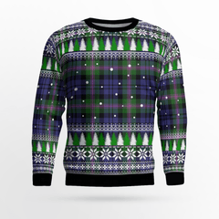 Clan Baird Modern Tartan Christmas Ugly Sweater YK58 Baird Modern Tartan Tartan Ugly Sweater   