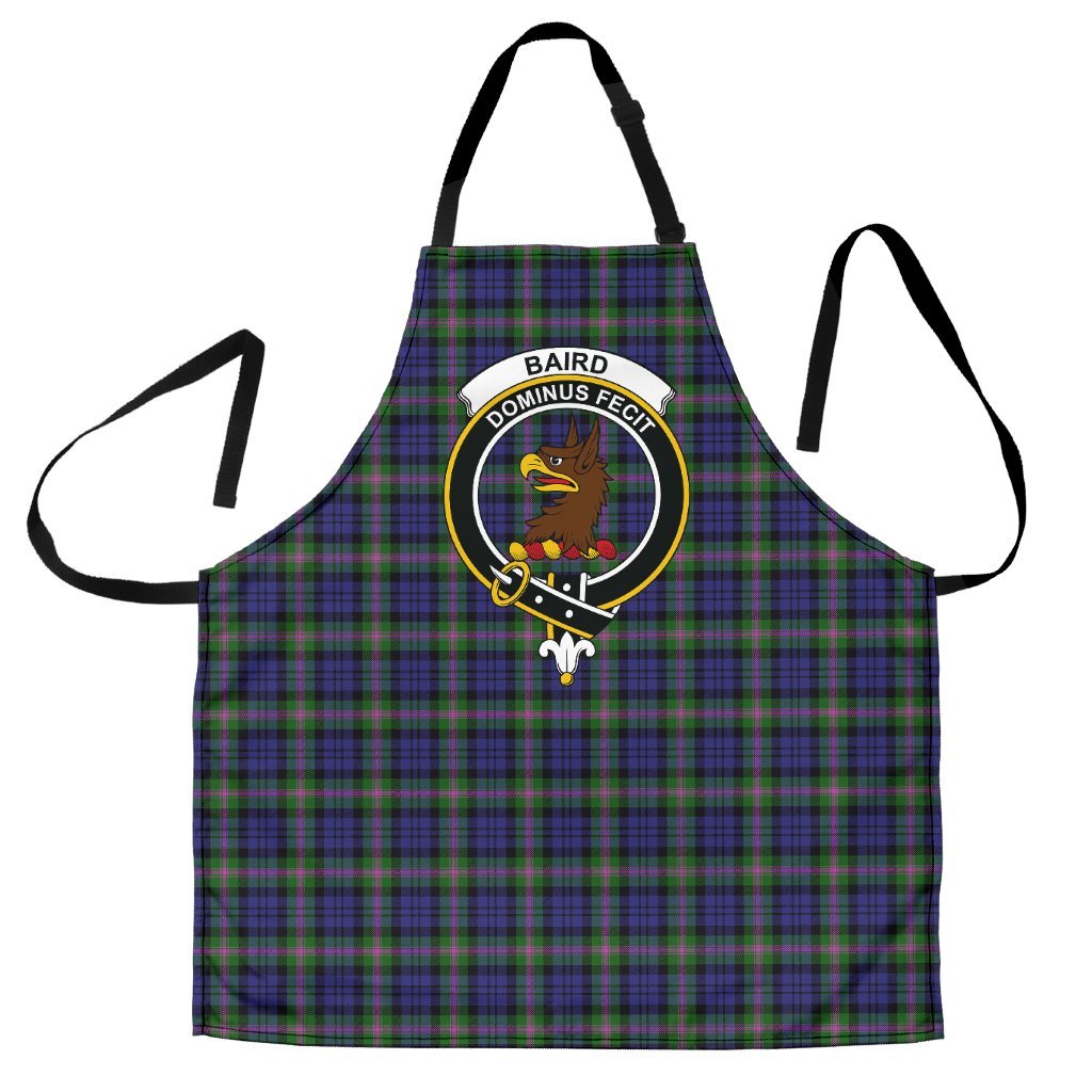Clan Baird Modern Tartan Crest Apron OZ79 Clan Baird Tartan Today   