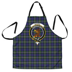 Clan Baird Modern Tartan Crest Apron OZ79 Clan Baird Tartan Today   