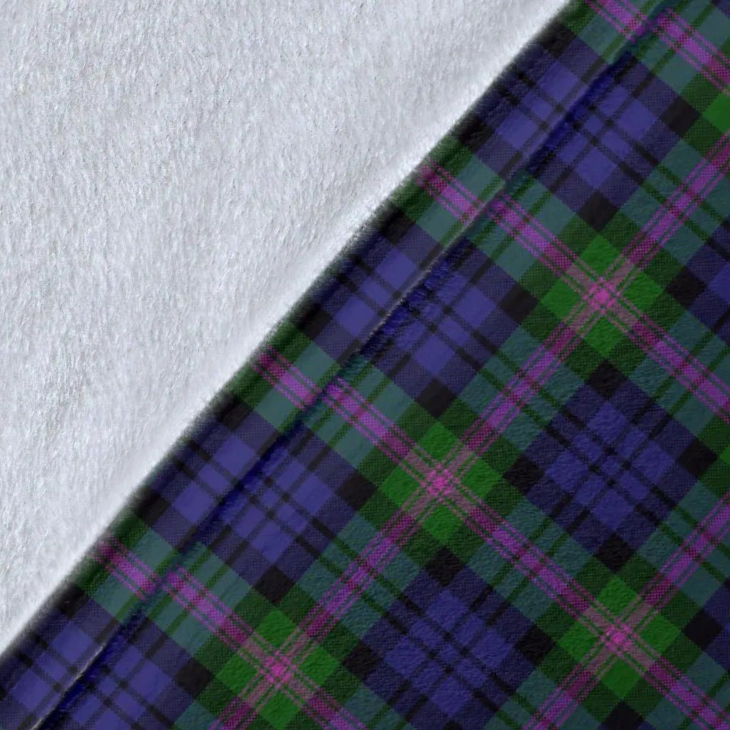 Clan Baird Modern Tartan Crest Blanket Wave Style YF32 Clan Baird Tartan Today   