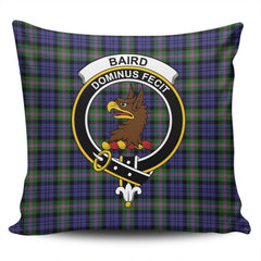 Clan Baird Modern Tartan Crest Pillow Cover QQ60 Clan Baird Tartan Today   