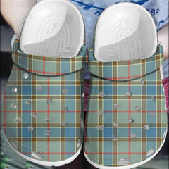 Clan Balfour Blue Tartan Clogs Classic PR32 Balfour Blue Tartan Tartan Today   