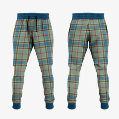 Clan Balfour Blue Tartan Crest Jogger Sweatpants JI33 Clan Balfour Tartan Today   