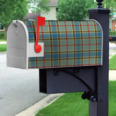 Clan Balfour Blue Tartan Crest Mailbox BD52 Clan Balfour Tartan Today   