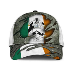 Clan Balfour Coat Of Arms - Irish Family Crest Classic Cap CQ87 Balfour Coat Of Arms Irish Cap   