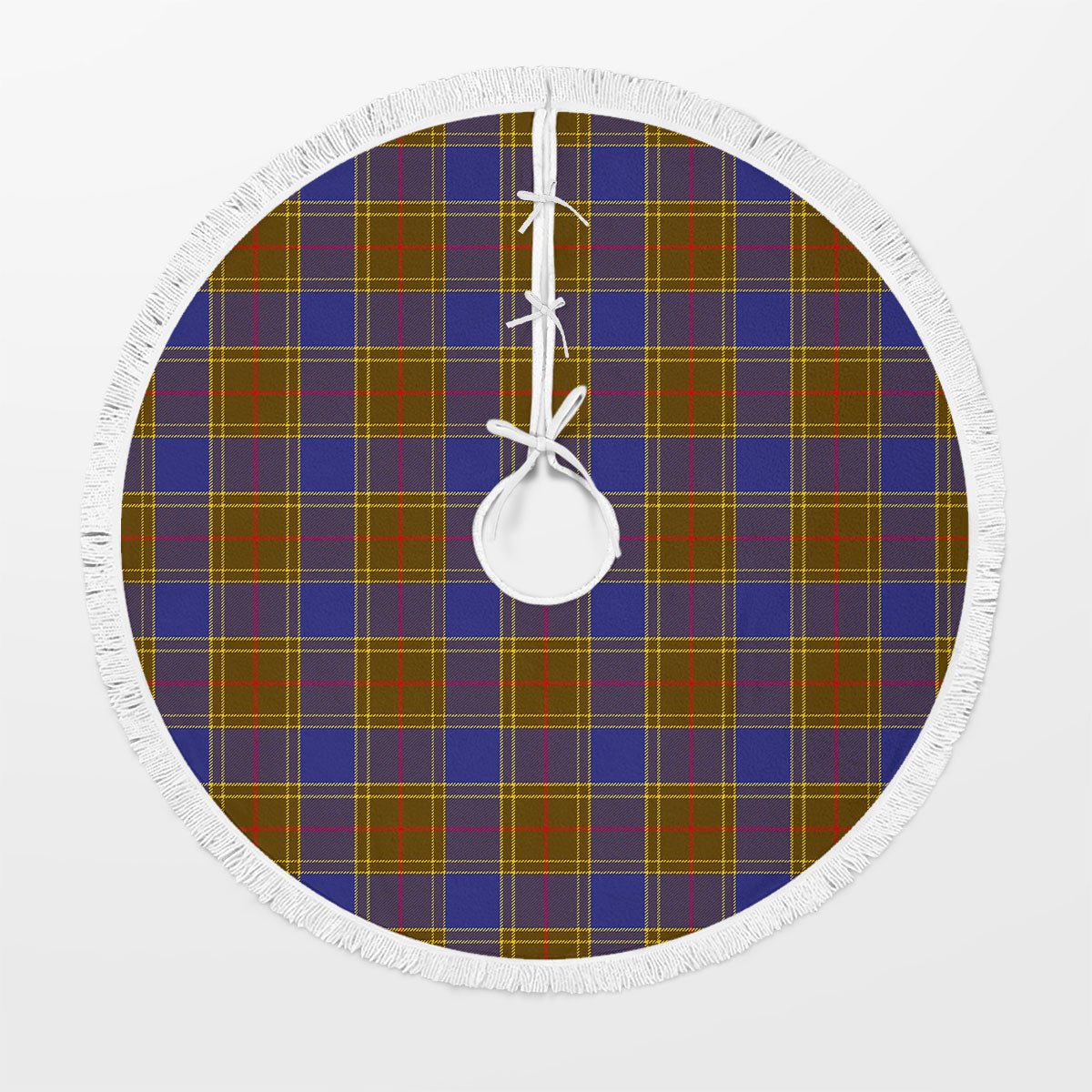 Clan Balfour Modern Tartan Christmas Tree Skirt YD21 Balfour Modern Tartan Tartan Christmas   