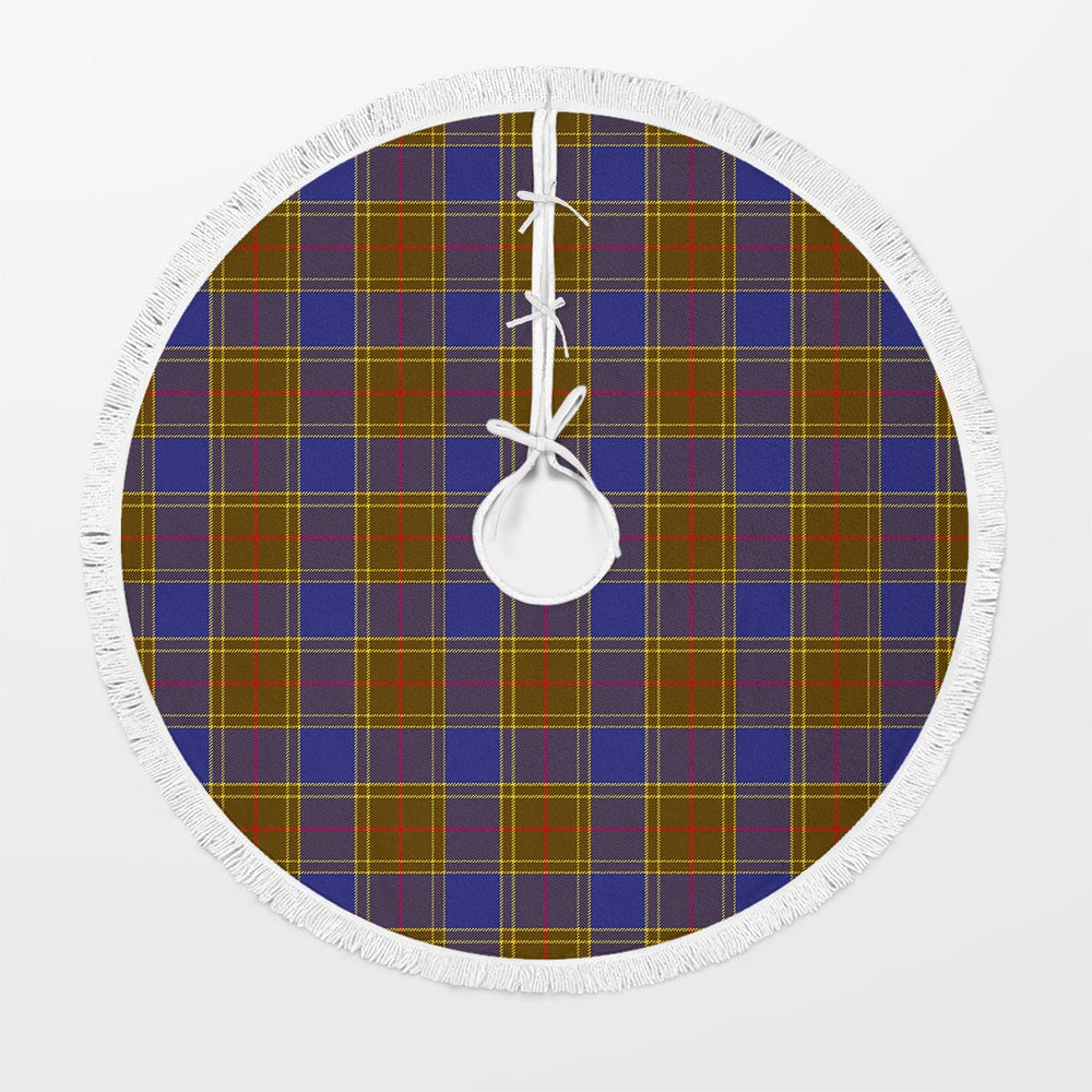Clan Balfour Modern Tartan Christmas Tree Skirt YD21 Balfour Modern Tartan Tartan Christmas   