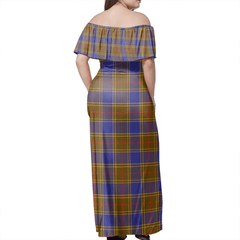Clan Balfour Modern Tartan Hawaii Dress YW42 Clan Balfour Tartan Hawaii Dress   