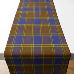 Clan Balfour Modern Tartan Table Runner Cotton AL54 Balfour Modern Tartan Tartan Table Runner   