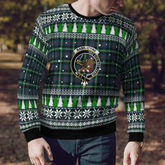 Clan Bannatyne 1 Crest Tartan Christmas Ugly Sweater LW72 Bannatyne 1 Crest Tartan Tartan Ugly Sweater   
