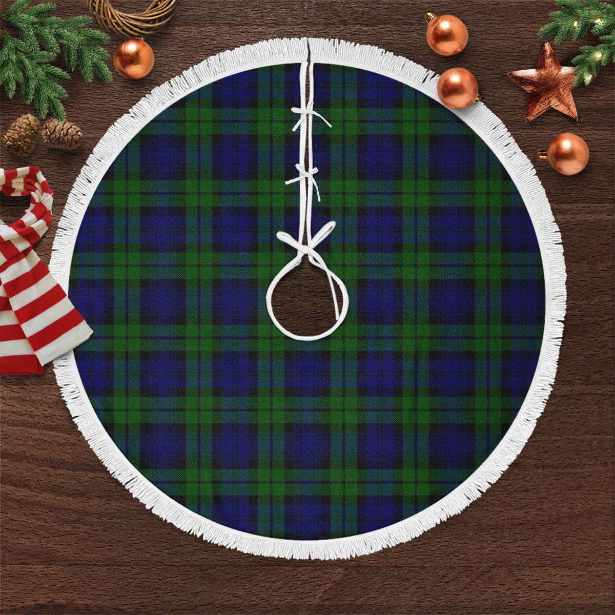 Clan Bannatyne Tartan Christmas Tree Skirt UP78 Bannatyne Tartan Tartan Christmas   