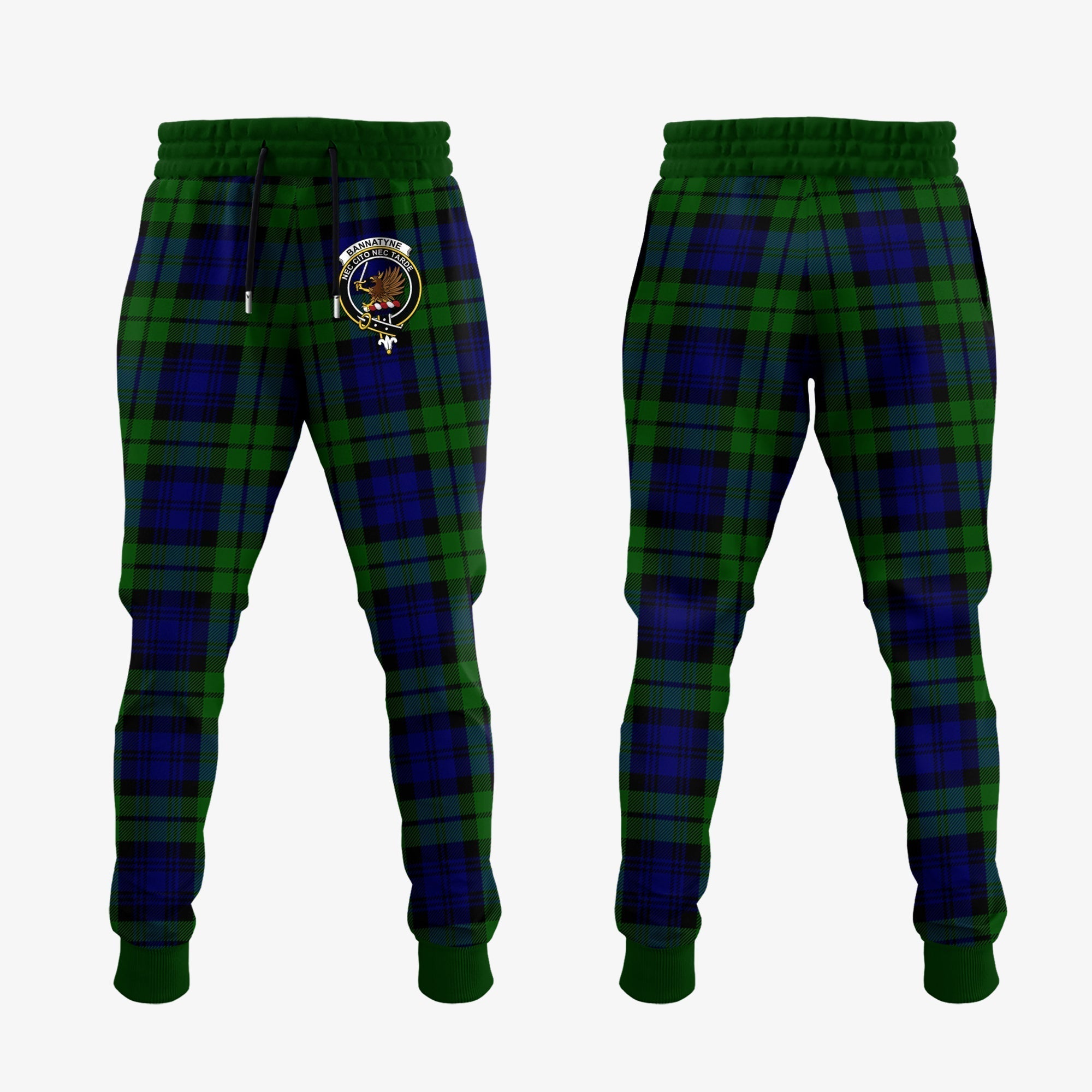 Clan Bannatyne Tartan Crest Jogger Sweatpants TS39 Clan Bannatyne Tartan Today   