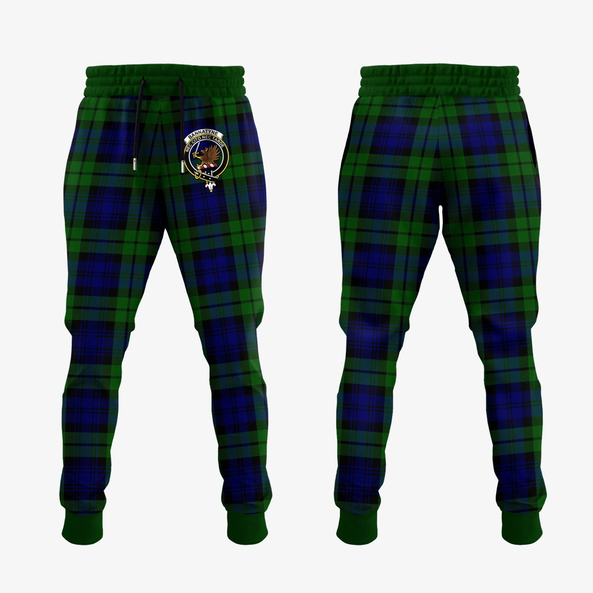 Clan Bannatyne Tartan Crest Jogger Sweatpants TS39 Clan Bannatyne Tartan Today   
