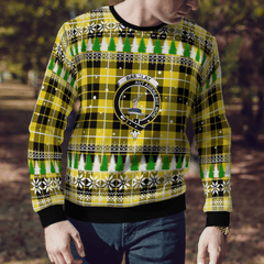 Clan Barclay Dress Modern Crest Tartan Christmas Ugly Sweater PS49 Barclay Dress Modern Crest Tartan Tartan Ugly Sweater   