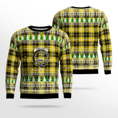 Clan Barclay Dress Modern Crest Tartan Christmas Ugly Sweater PS49 Barclay Dress Modern Crest Tartan Tartan Ugly Sweater   