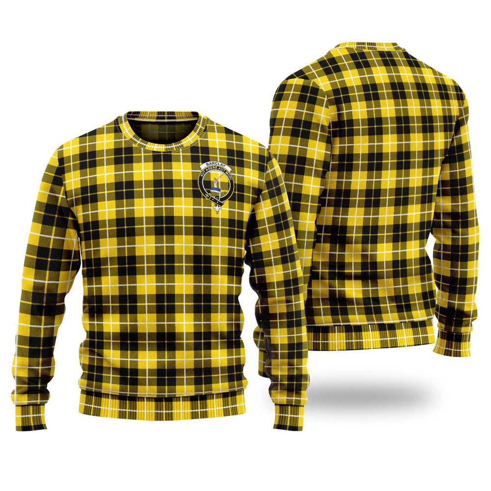 Clan Barclay Dress Modern Tartan Christmas Ugly Sweater XH25 Barclay Dress Modern Tartan Tartan Sweater   