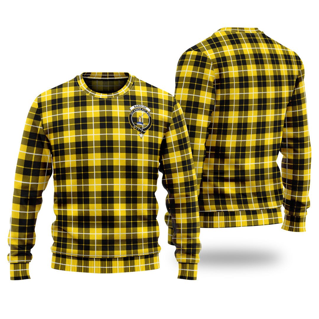 Clan Barclay Dress Modern Tartan Christmas Ugly Sweater XH25 Barclay Dress Modern Tartan Tartan Sweater   
