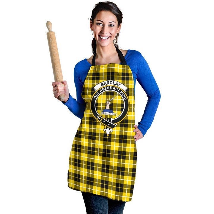 Clan Barclay Dress Modern Tartan Crest Apron BA79 Clan Barclay Tartan Today   