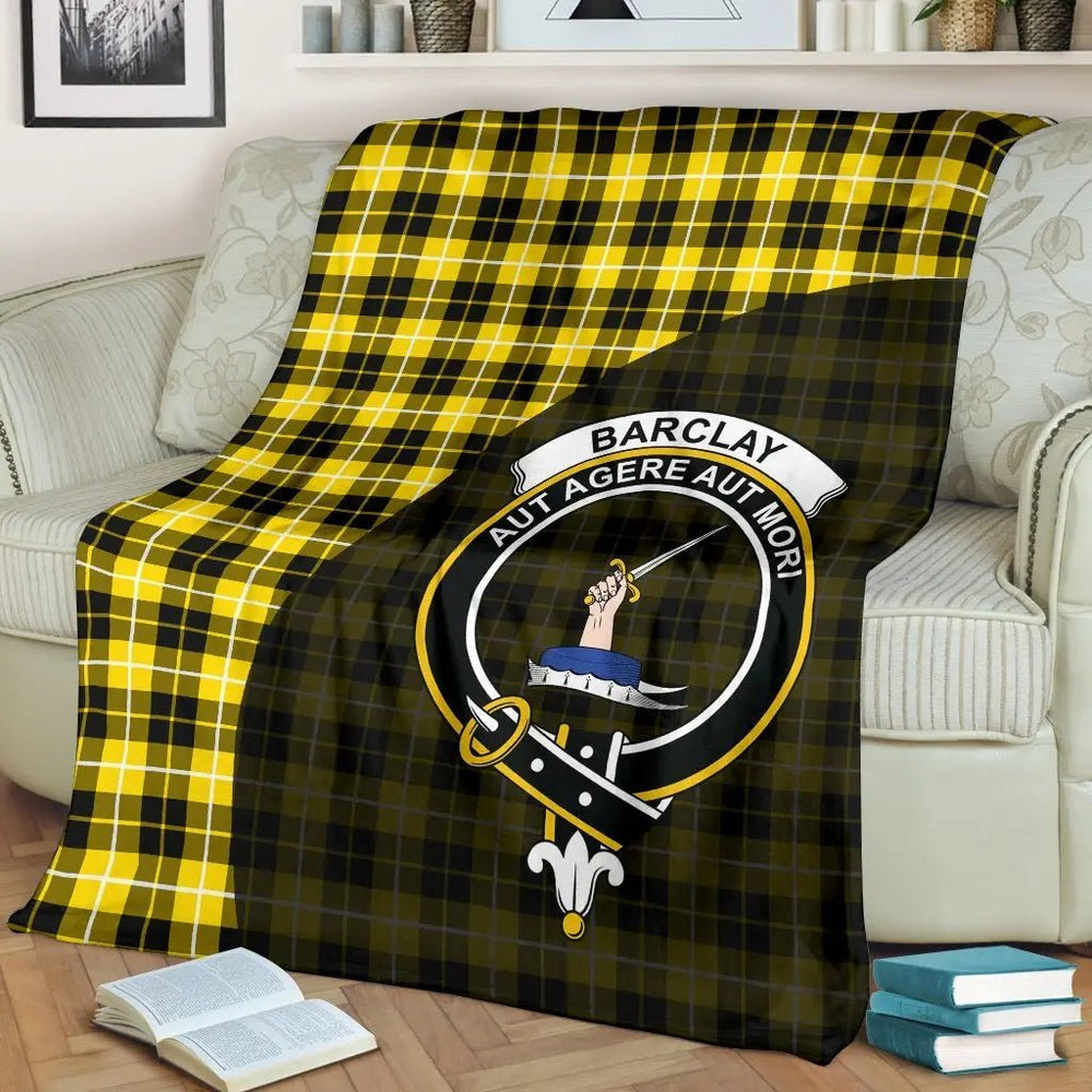 Clan Barclay Dress Modern Tartan Crest Blanket Wave Style UM31 Clan Barclay Tartan Today   