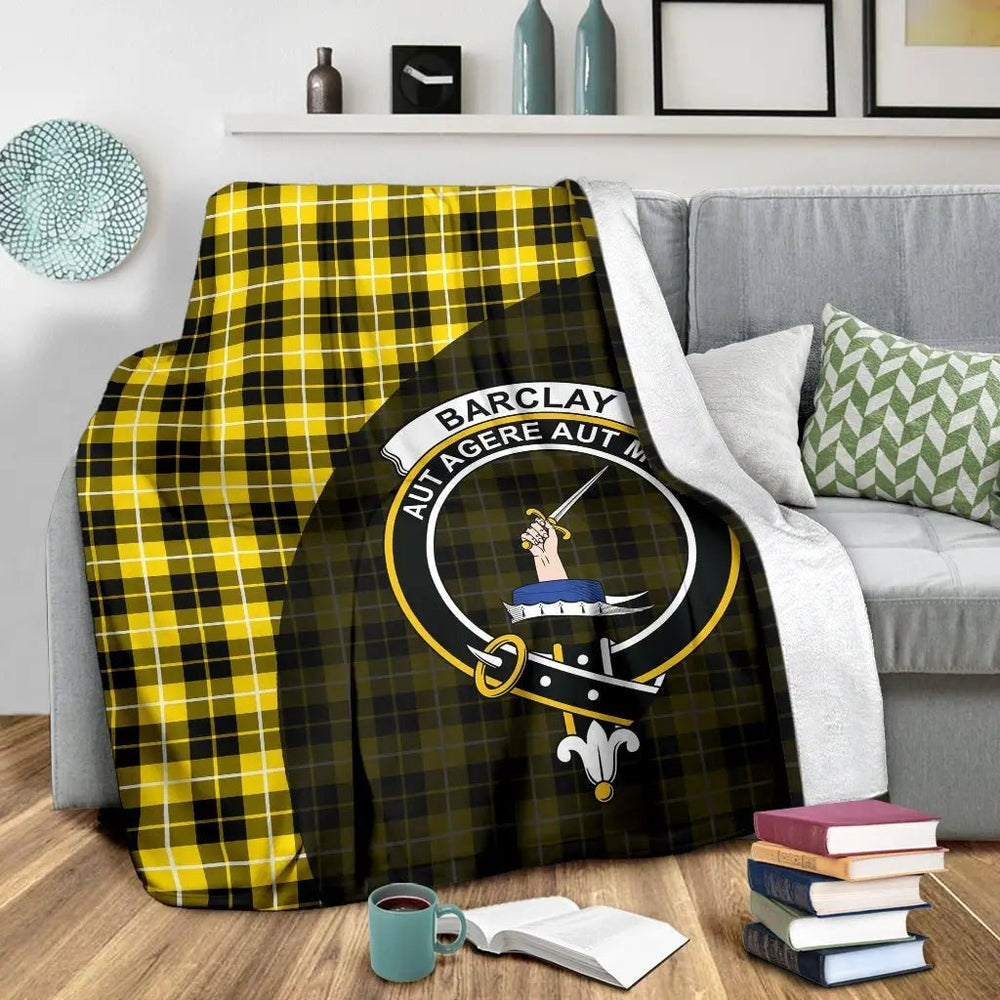 Clan Barclay Dress Modern Tartan Crest Blanket Wave Style UM31 Clan Barclay Tartan Today   