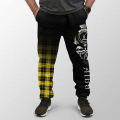 Clan Barclay Dress Modern Tartan Crest Jogger Sweatpants  Alba Celtic Style VF18 Clan Barclay Tartan Today   