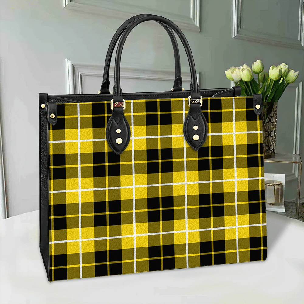 Clan Barclay Dress Modern Tartan Leather Bag LK25 Clan Barclay Tartan Today   