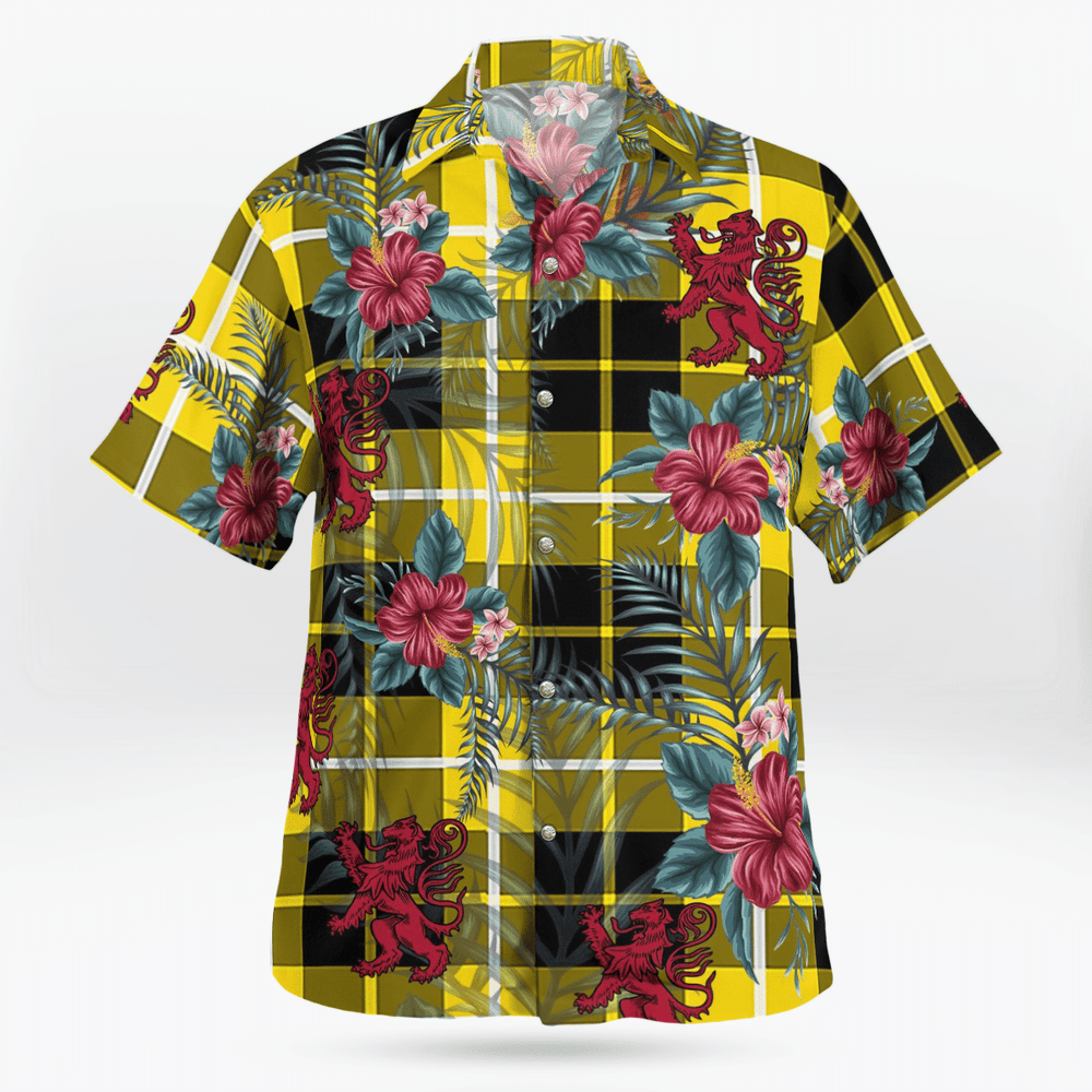 Clan Barclay Dress Modern Tartan Scottish Lion Hawaiian Shirt LK89 Barclay Dress Modern Tartan Tartan Hawaii Shirt   