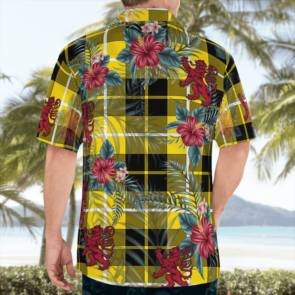 Clan Barclay Dress Modern Tartan Scottish Lion Hawaiian Shirt LK89 Barclay Dress Modern Tartan Tartan Hawaii Shirt   