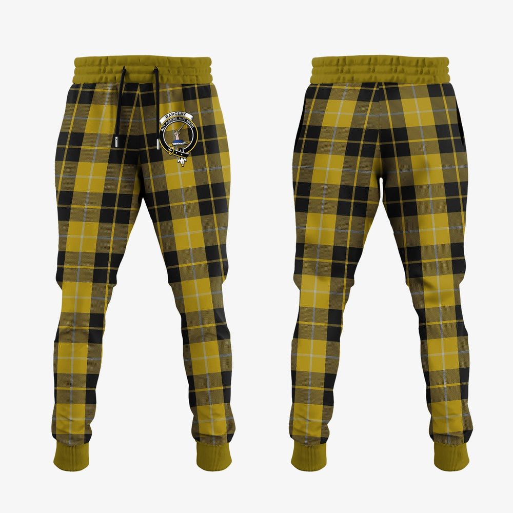 Clan Barclay Dress Tartan Crest Jogger Sweatpants VE88 Clan Barclay Tartan Today   
