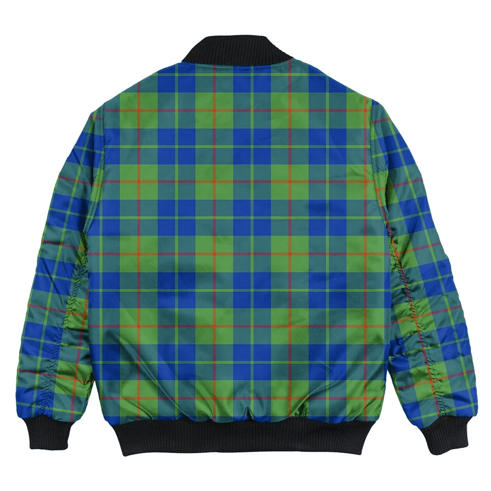 Clan Barclay Hunting Ancient Tartan Bomber Jacket CT85 Barclay Hunting Ancient Tartan Tartan Bomber Jacket   