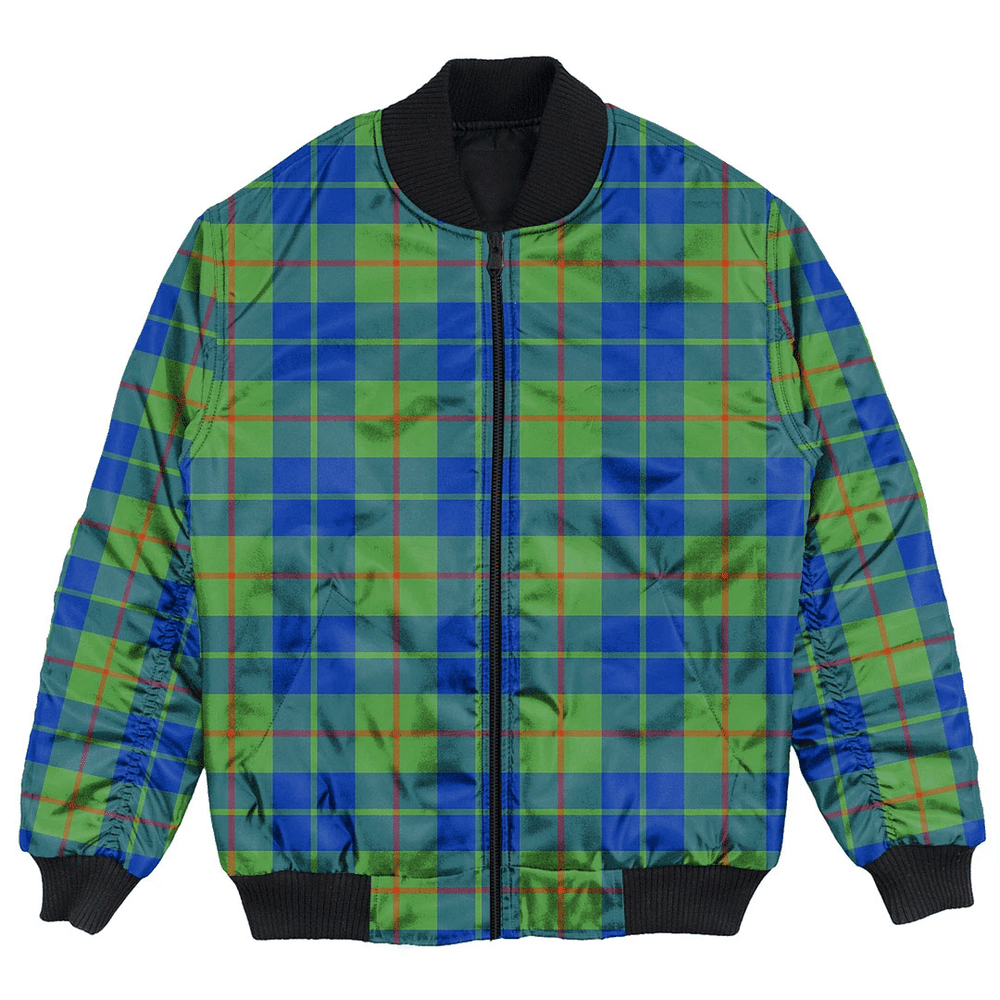 Clan Barclay Hunting Ancient Tartan Bomber Jacket CT85 Barclay Hunting Ancient Tartan Tartan Bomber Jacket   