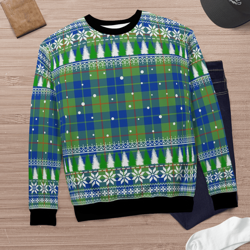 Clan Barclay Hunting Ancient Tartan Christmas Ugly Sweater DQ73 Barclay Hunting Ancient Tartan Tartan Ugly Sweater   