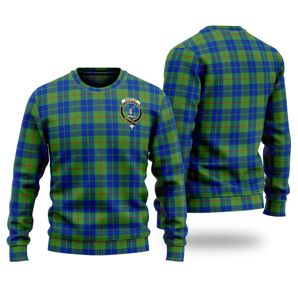 Clan Barclay Hunting Ancient Tartan Christmas Ugly Sweater KL64 Barclay Hunting Ancient Tartan Tartan Sweater   