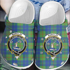 Clan Barclay Hunting Ancient Tartan Crest Clogs Classic KH50 Barclay Hunting Ancient Tartan Tartan Today   