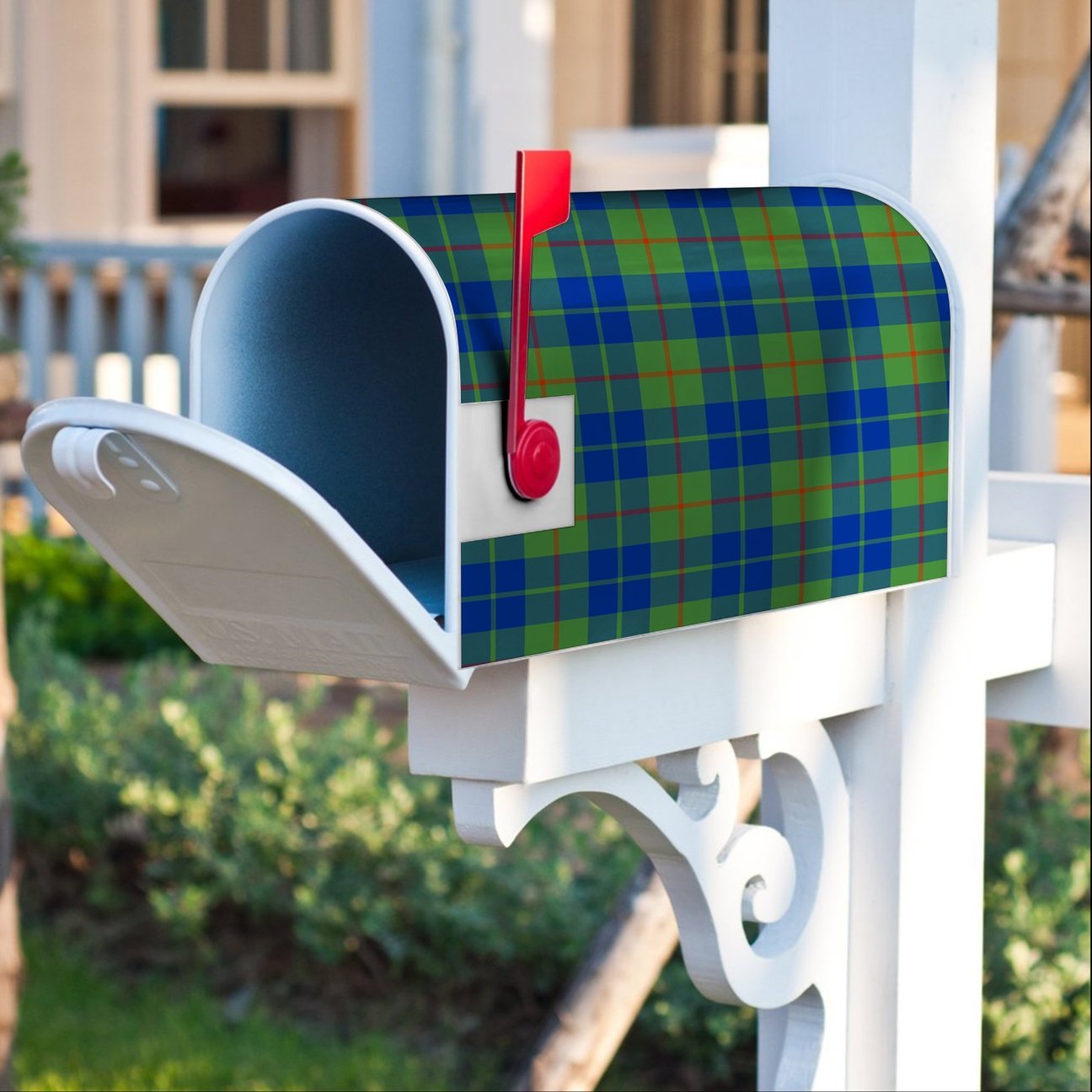 Clan Barclay Hunting Ancient Tartan Crest Mailbox BK20 Clan Barclay Tartan Today   