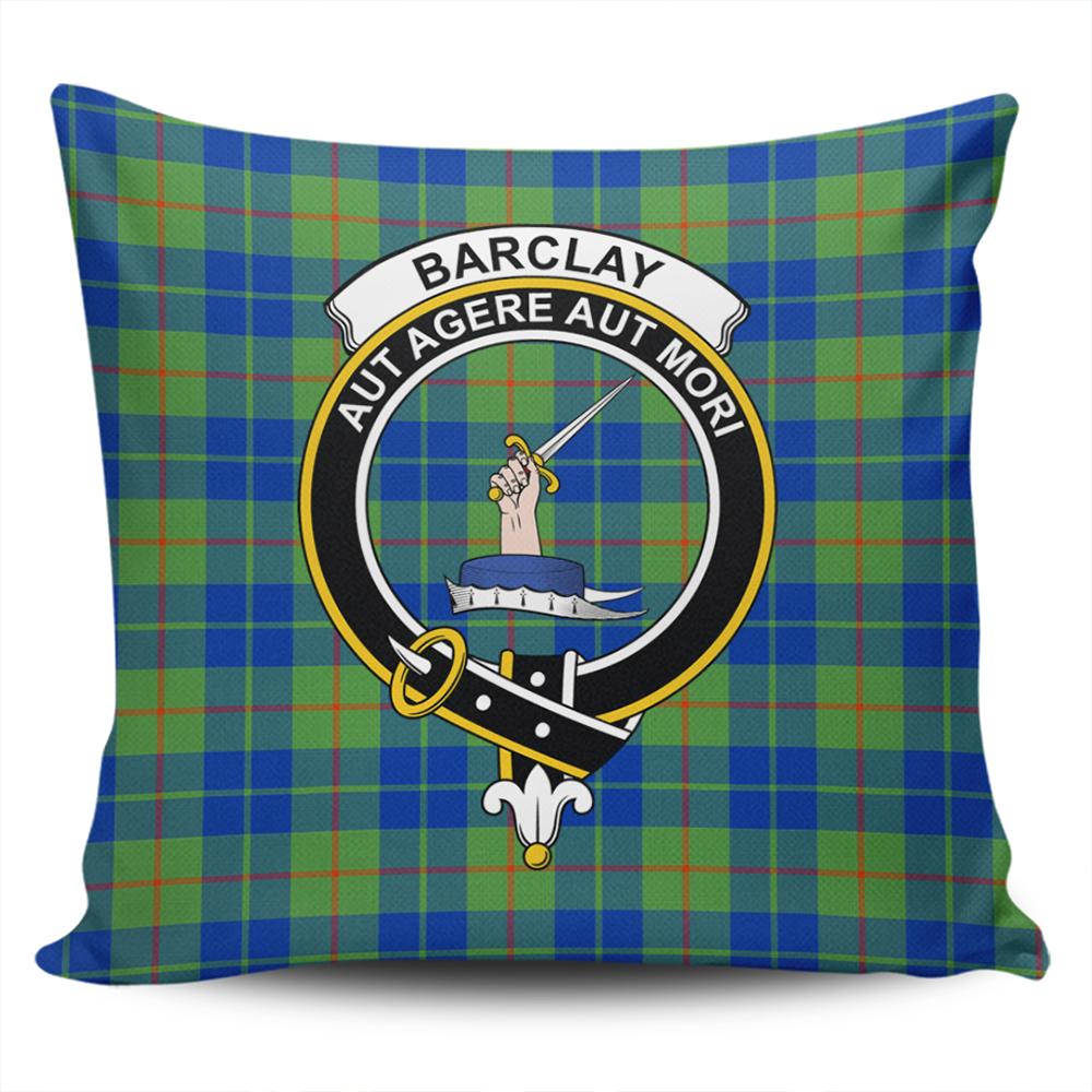 Clan Barclay Hunting Ancient Tartan Crest Pillow Cover VN75 Clan Barclay Tartan Today   