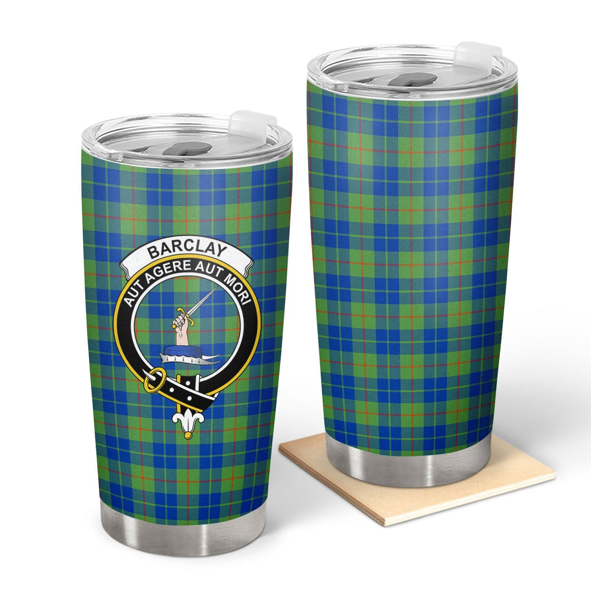 Clan Barclay Hunting Ancient Tartan Crest Tumbler ZD79 Clan Barclay Tartan Today   