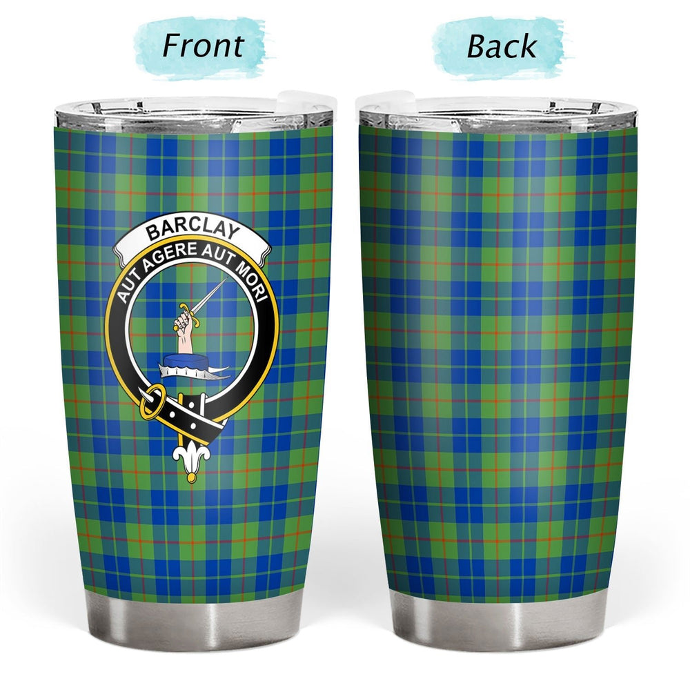Clan Barclay Hunting Ancient Tartan Crest Tumbler ZD79 Clan Barclay Tartan Today   