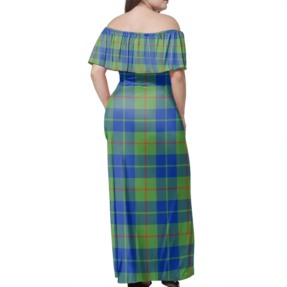 Clan Barclay Hunting Ancient Tartan Hawaii Dress TA55 Clan Barclay Tartan Hawaii Dress   