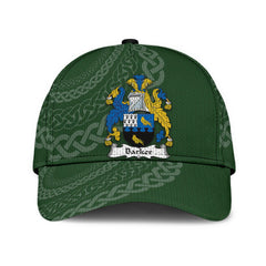 Clan Barker Coat Of Arms Tipperary Irelandarms - Irish Family Crest St Patrick's Day Classic CapKM34 Classic Cap - Barker Coat Of Arms Tipperary Irelandarms St Patrick's Day Classic Cap Irish Cap   