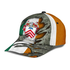 Clan Barrington Coat Of Arms Viscountarms - Irish Family Crest Classic Cap KV15 Barrington Coat Of Arms Viscountarms Irish Cap   