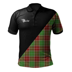 Clan Baxter Modern Clan - Military Polo Shirt UA25 Baxter Modern Tartan Tartan Polo   