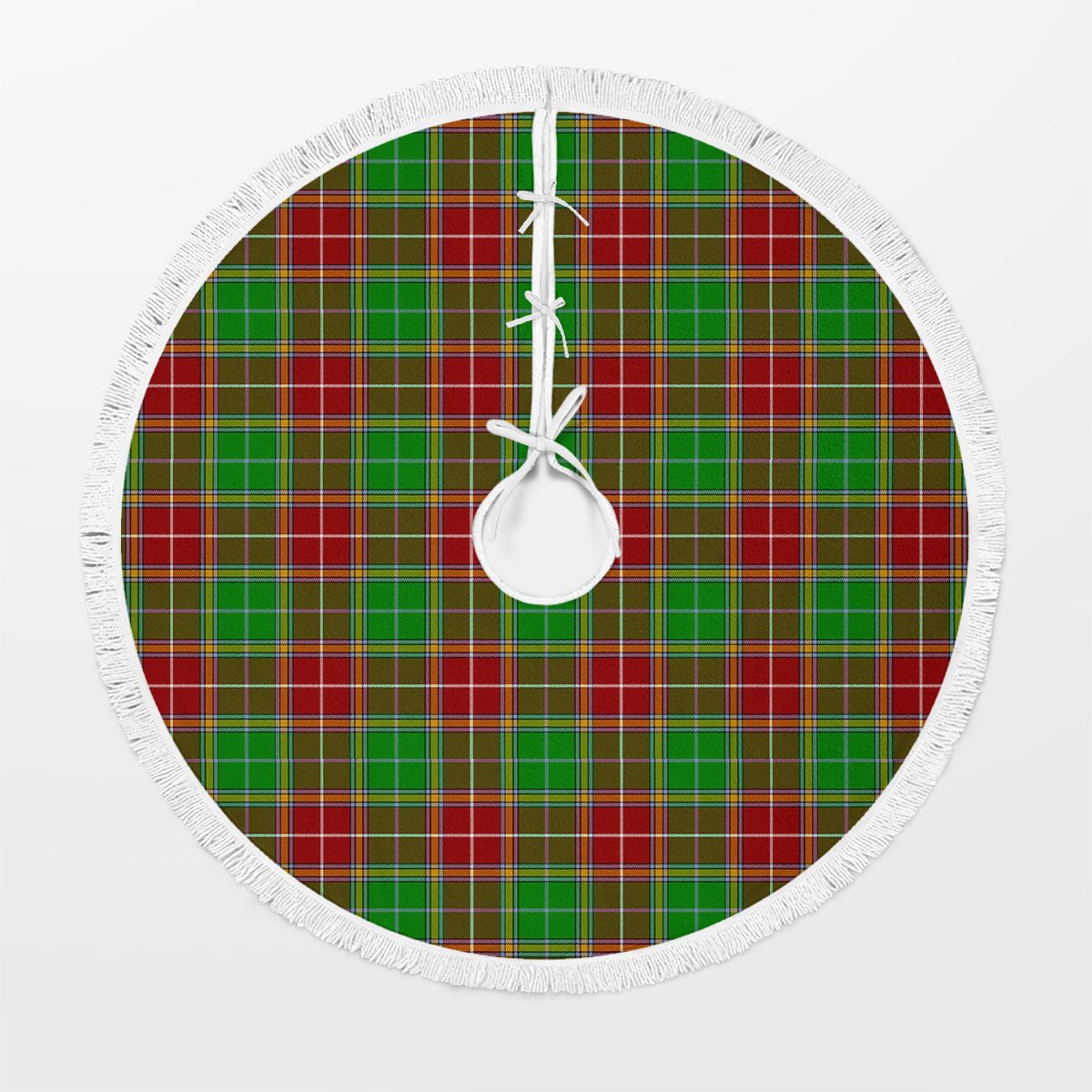 Clan Baxter Modern Tartan Christmas Tree Skirt LC52 Baxter Modern Tartan Tartan Christmas   