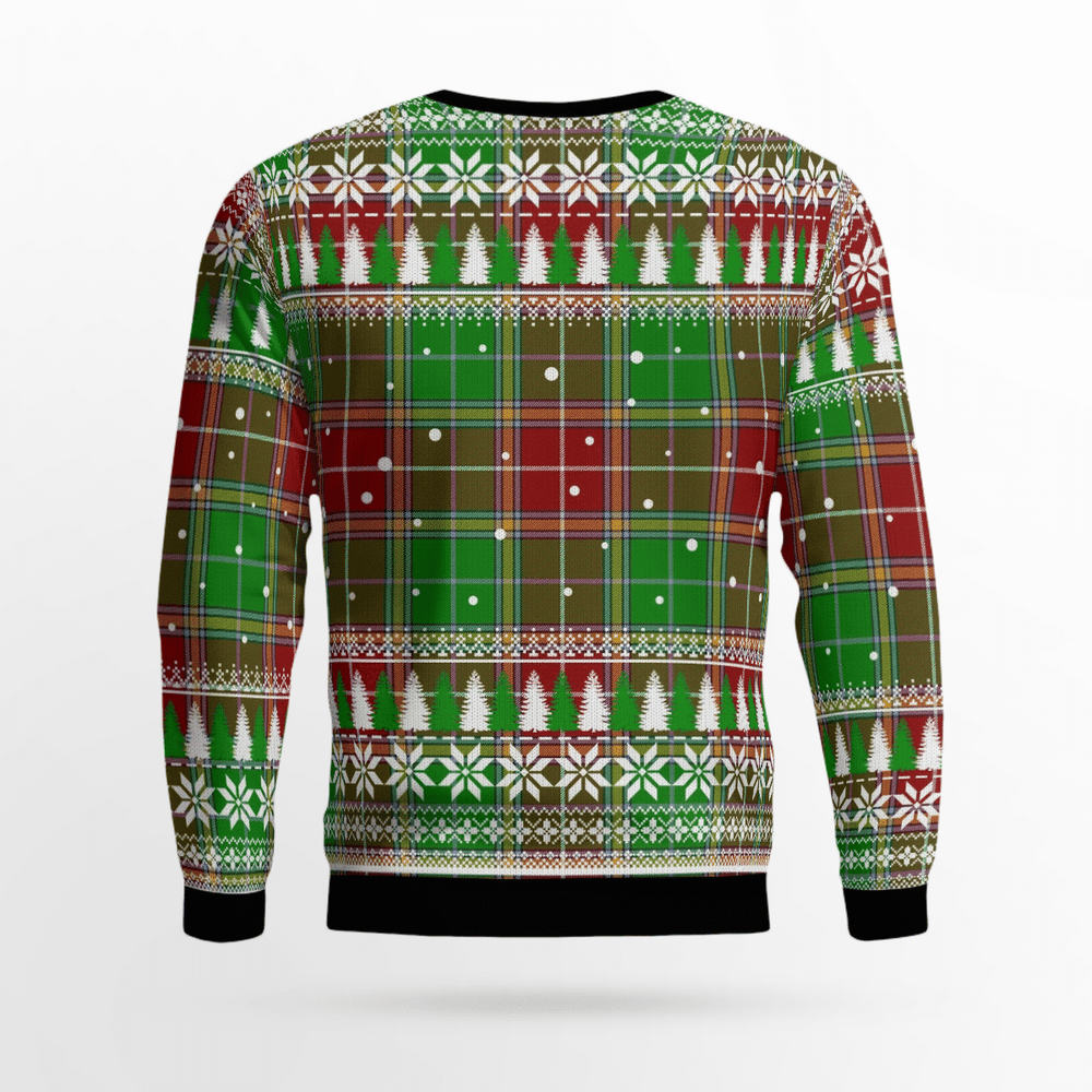 Clan Baxter Modern Tartan Christmas Ugly Sweater ZE66 Baxter Modern Tartan Tartan Ugly Sweater   