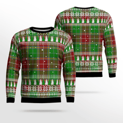 Clan Baxter Modern Tartan Christmas Ugly Sweater ZE66 Baxter Modern Tartan Tartan Ugly Sweater   